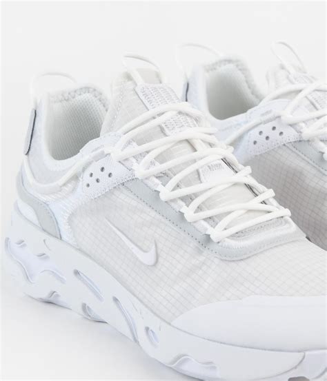 White Nike React Shoes